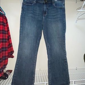 Cosmic Blue Love Bootcut Jeans